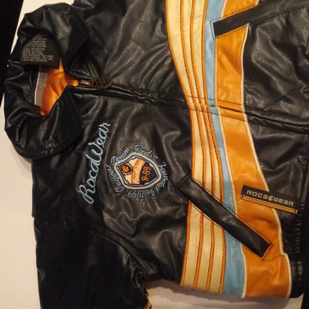 Rocawear jacket LEATHER